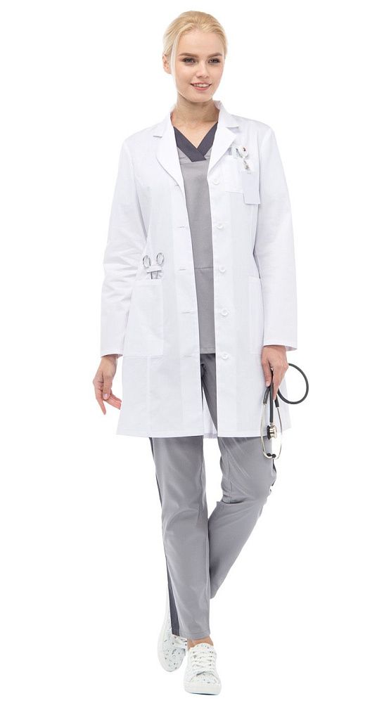 Халат женский LL1116 Бьянка белый